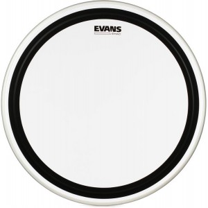 Evans EMAD Coated White Bass Drum Head - 20"